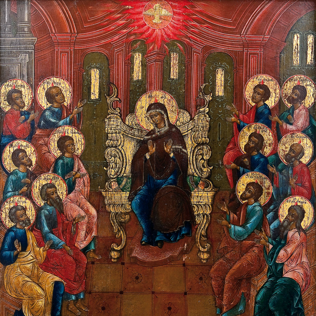 "A noise that rends stones and darkness" - Pentecost Sunday